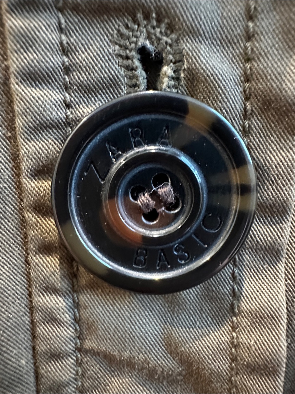 2007 Zara London Military Jacket | Y2K Indie Sleaze | Belted Utility Blazer - Picture 7 of 7